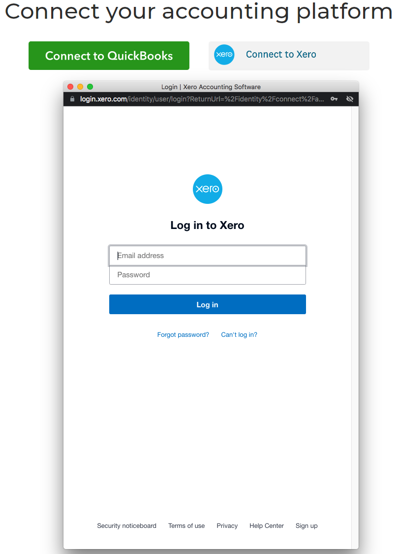 Xero Login