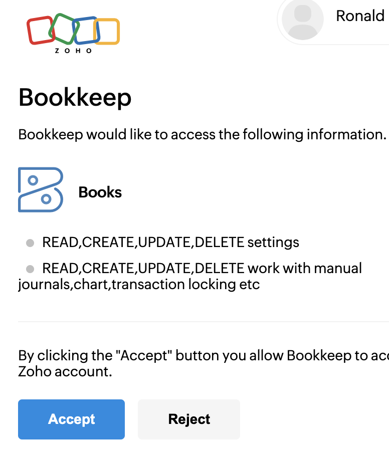 Zoho Books Login