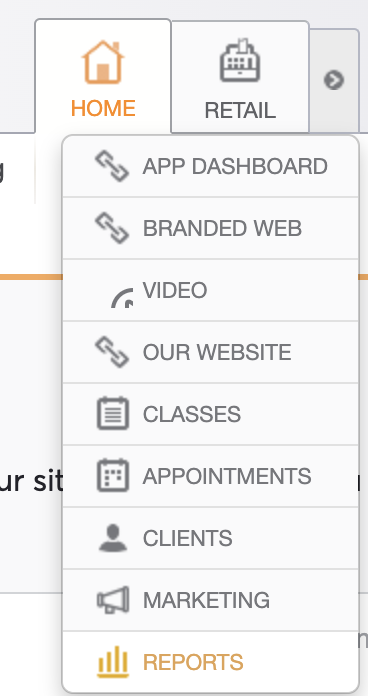 Location of the Daily Closeout report in Mindbody