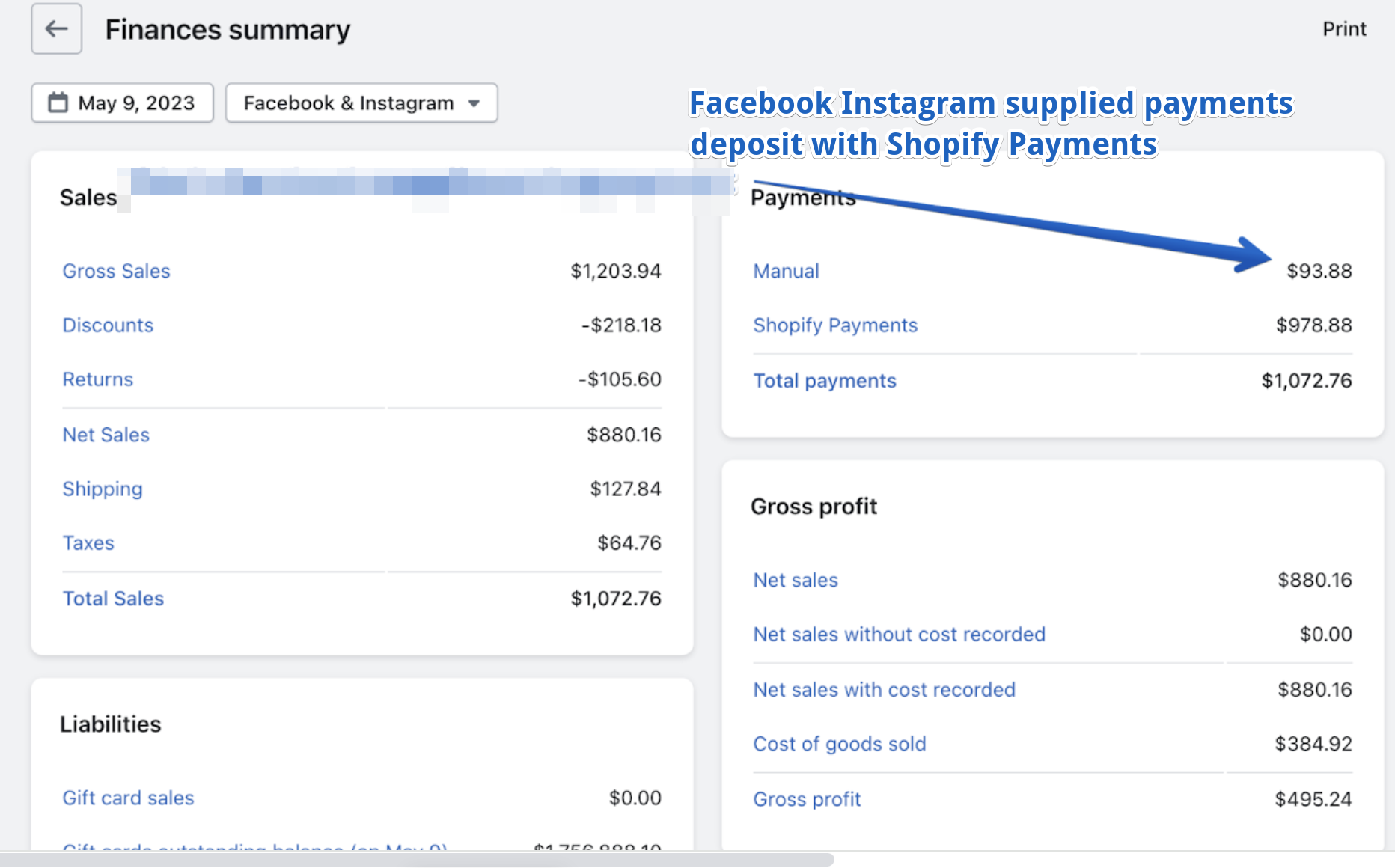 Manual Payments Example